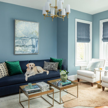 Shades of Blue - Living Room