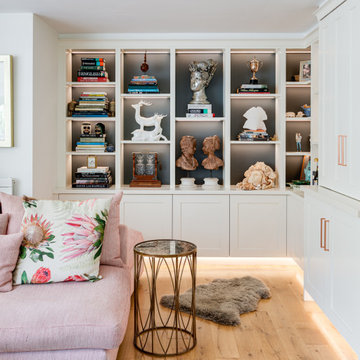 Shaker Kitchen & Living Room in Welwyn