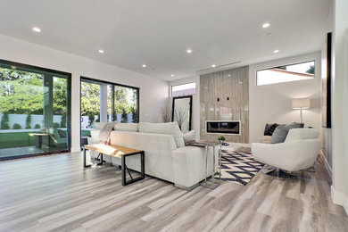Modern living room in Los Angeles.