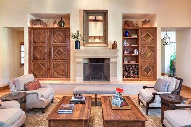 Inspiration for a large cottage living room remodel in San Francisco