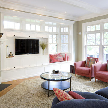 Shingle Style Living Room