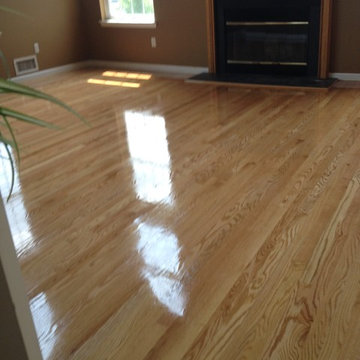 Shiny Wood Floors