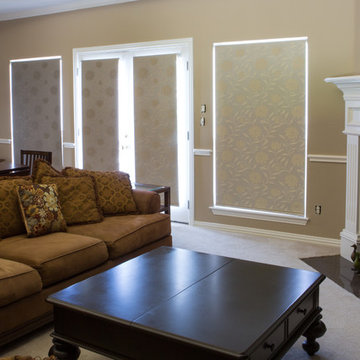 Shutters, blinds, and window treatments