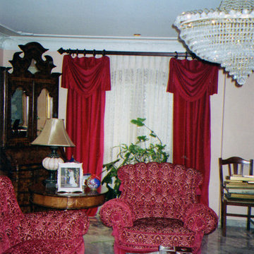 Side Panels with Sheer Curtains in Bay Ridge, Brooklyn