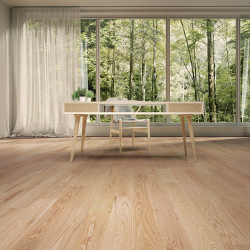 Silenzio Tempo Series Red Oak Hardwood Flooring - Office