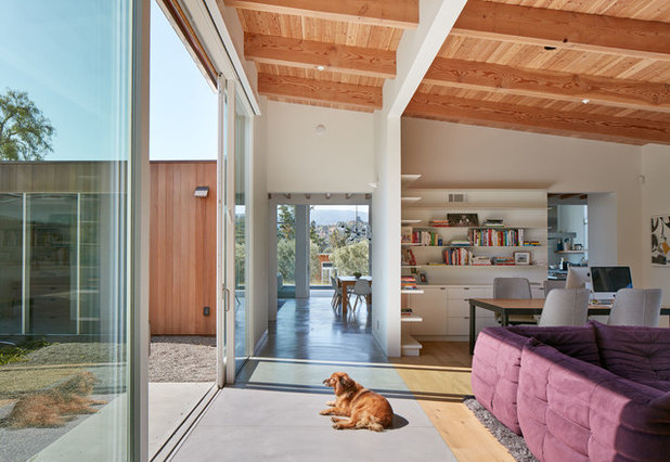 Midcentury Living Room by Malcolm Davis Architecture