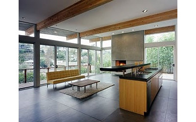 Modern Living Room | Silverlake Residence |