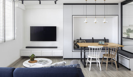 Houzz Tour: Clever Space Planning Makes This Flat's Simple Style Super