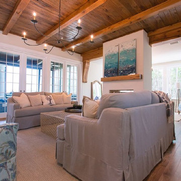 Sitting Purdy Beach House-Living Room