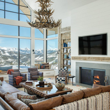 Ski Chalet Mountain Mama Project | Living Room