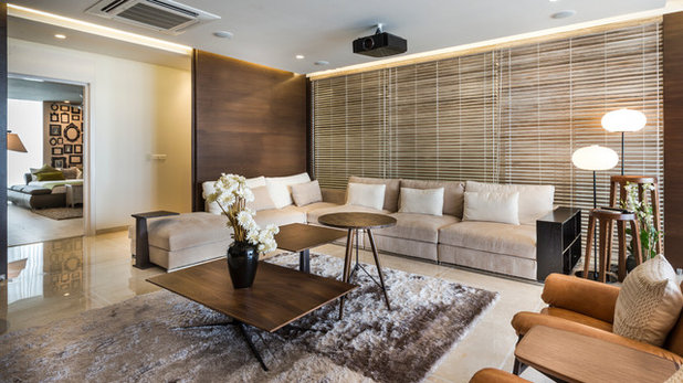 Contemporary Living Room by Moriq