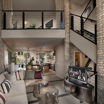 Sky Loft Thin Brick Interior