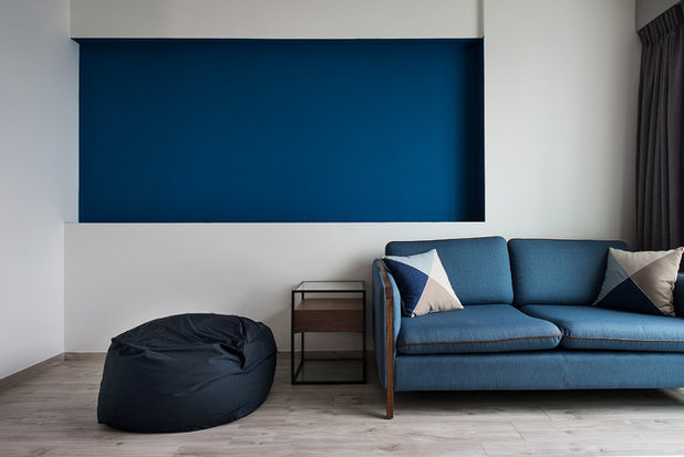 Scandinavian Living Room by Design Neu Pte Ltd