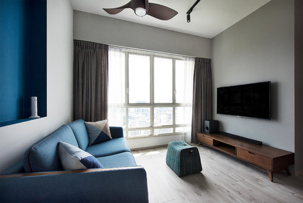 Scandinavian Living Room by Design Neu Pte Ltd