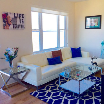 Sleek, Sophisticated Living Room