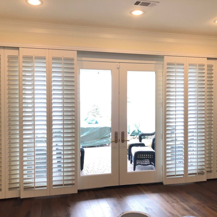 75 Beautiful Plantation Shutters For Sliding Doors Home Design Ideas & Designs Houzz AU