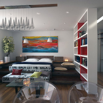 Small apartment (studio) interior design