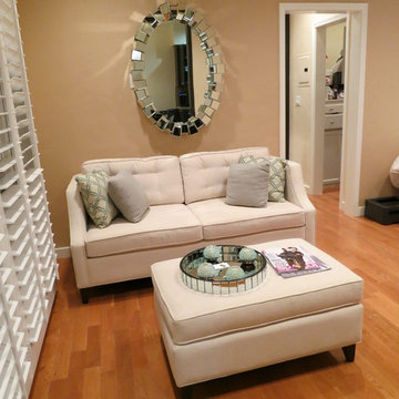 Small Spaces - Sofa Couch Ottoman - Contemporary Living Room - The Sofa Company