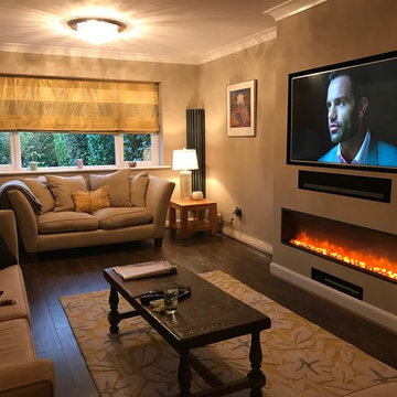 Smart Homes - TVs Over Fireplaces