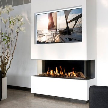 Smart Homes - TVs Over Fireplaces