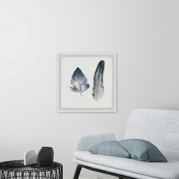 "Smoky Feathers" Framed Painting Print