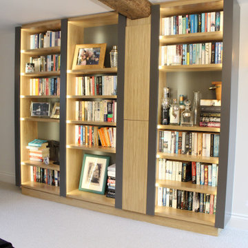 snug library shelves