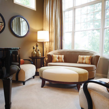 Soft Contemporary Living Room