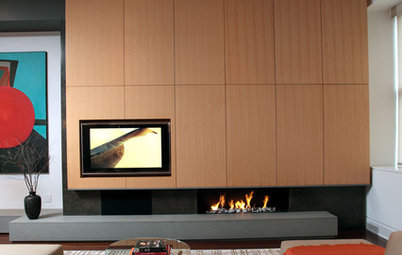 7 Ways to Rock a TV and Fireplace Combo