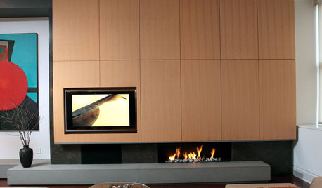 7 Ways to Rock a TV and Fireplace Combo
