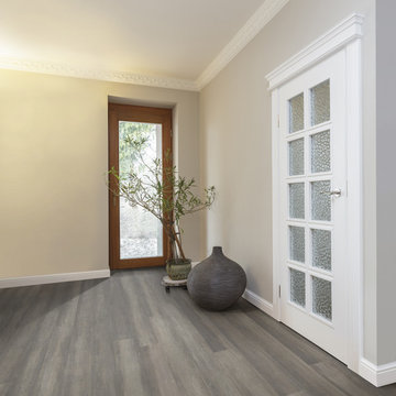 Solid Stone Grey Strand Woven Bamboo Flooring