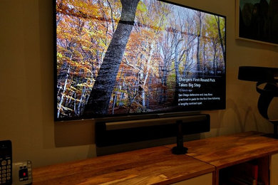 Sony TV with a Sonos Sound Bar Controlled by Savant