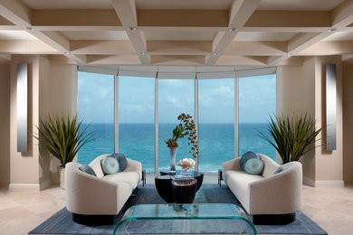 Sophisticated Contemporary ocean side condominium