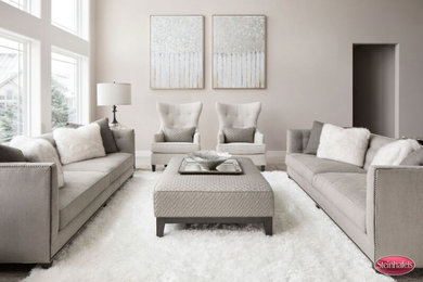 Example of a living room design in Milwaukee