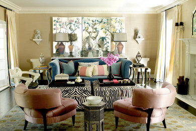 Inspiration for a living room in Los Angeles.