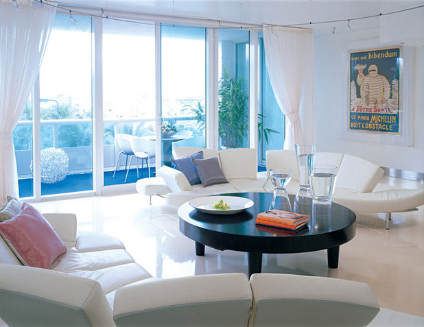 Modern Living Room by Nieto Design Group