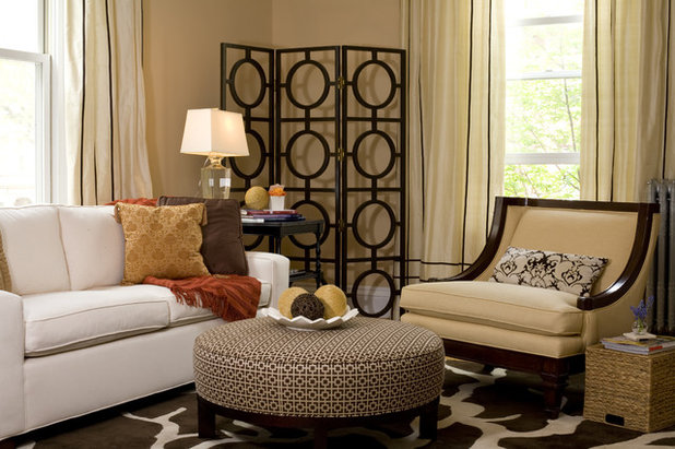 Contemporary Living Room by Jace Interiors & CreateGirl Blog