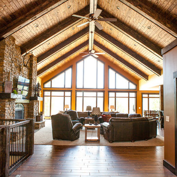 South Dakota Custom Lodge Style Home #205
