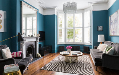 My Houzz: A Classic Victorian Home in London Gets a Colorful Makeover