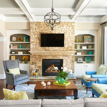 Southern Coastal Colors for an East Cobb Family