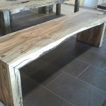 Spalted Silver Maple Bench