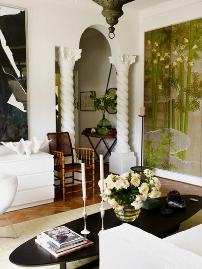 Eclectic Living Room by Sarah Davison Interior Design