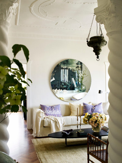 Eclectic Living Room by Sarah Davison Interior Design