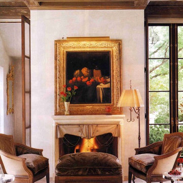 Spanish Sitting Room Fireplace