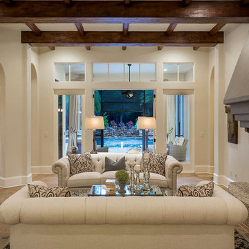 Spanish Style Home, 7000+s.f., Interior Architecture, Materials & Details