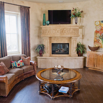 Spanish Style Home - Family Room