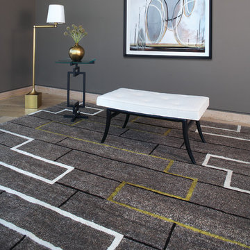 Square Patterned Area Rugs