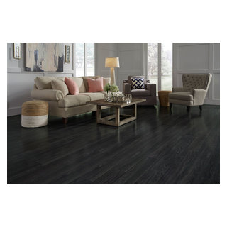 St James Collection By Dream Home 12mm Rock Creek Charcoal Laminate Flooring Contemporary Living Room Other Ll Houzz
