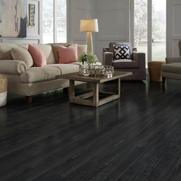 St. James Collection by Dream Home - 12mm Rock Creek Charcoal Laminate Flooring