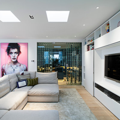 Contemporain Salon by Maxwell & Company Architects
