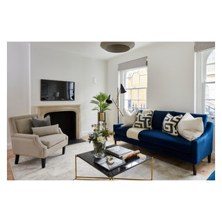 St. Lukes Street Chelsea - Living Room - London - by Burbeck Interiors